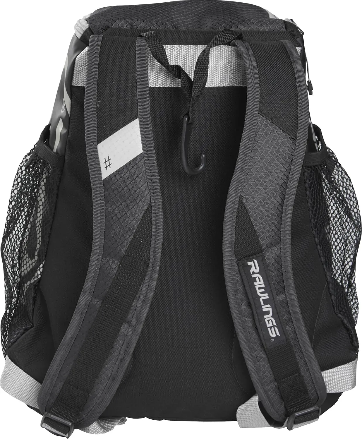 Rawlings | R400 Baseball & Softball Backpack Equipment Bag | T-Ball / Rec / Travel | Multiple Colors