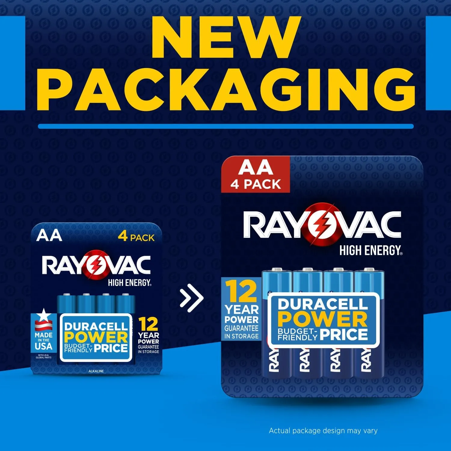 Rayovac AA Batteries, Alkaline Double A Batteries (30 Battery Count)
