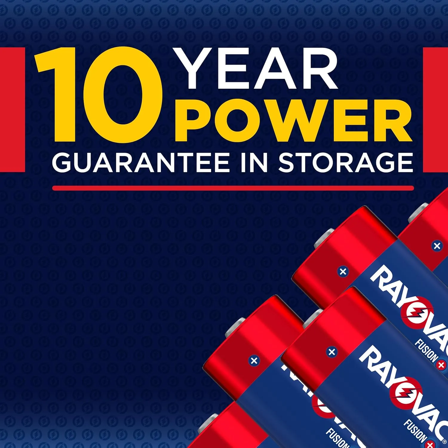 Rayovac Fusion C Batteries, Premium Alkaline C Cell Batteries (4 Battery Count)