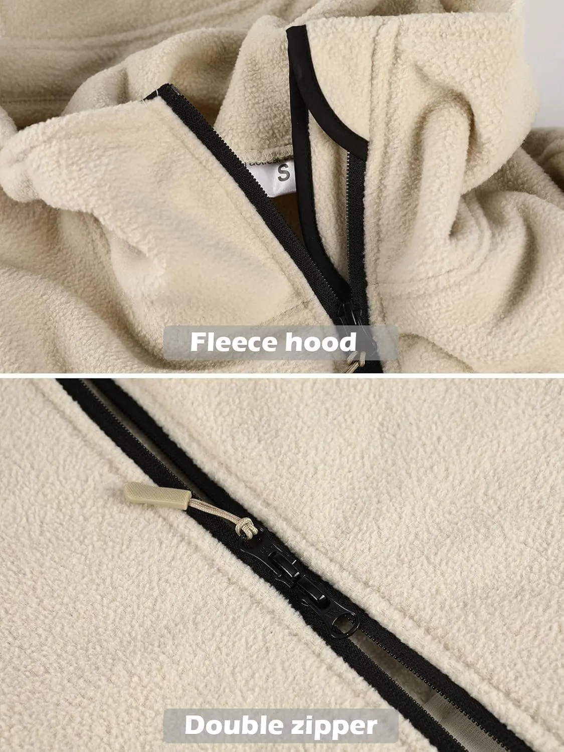 ReFire Gear Men's Warm Military Tactical Sport Fleece Hoodie Jacket