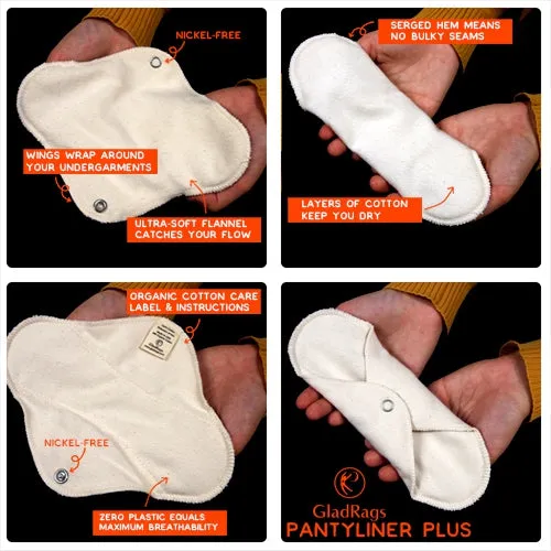 Reusable Organic Cotton Pantyliner