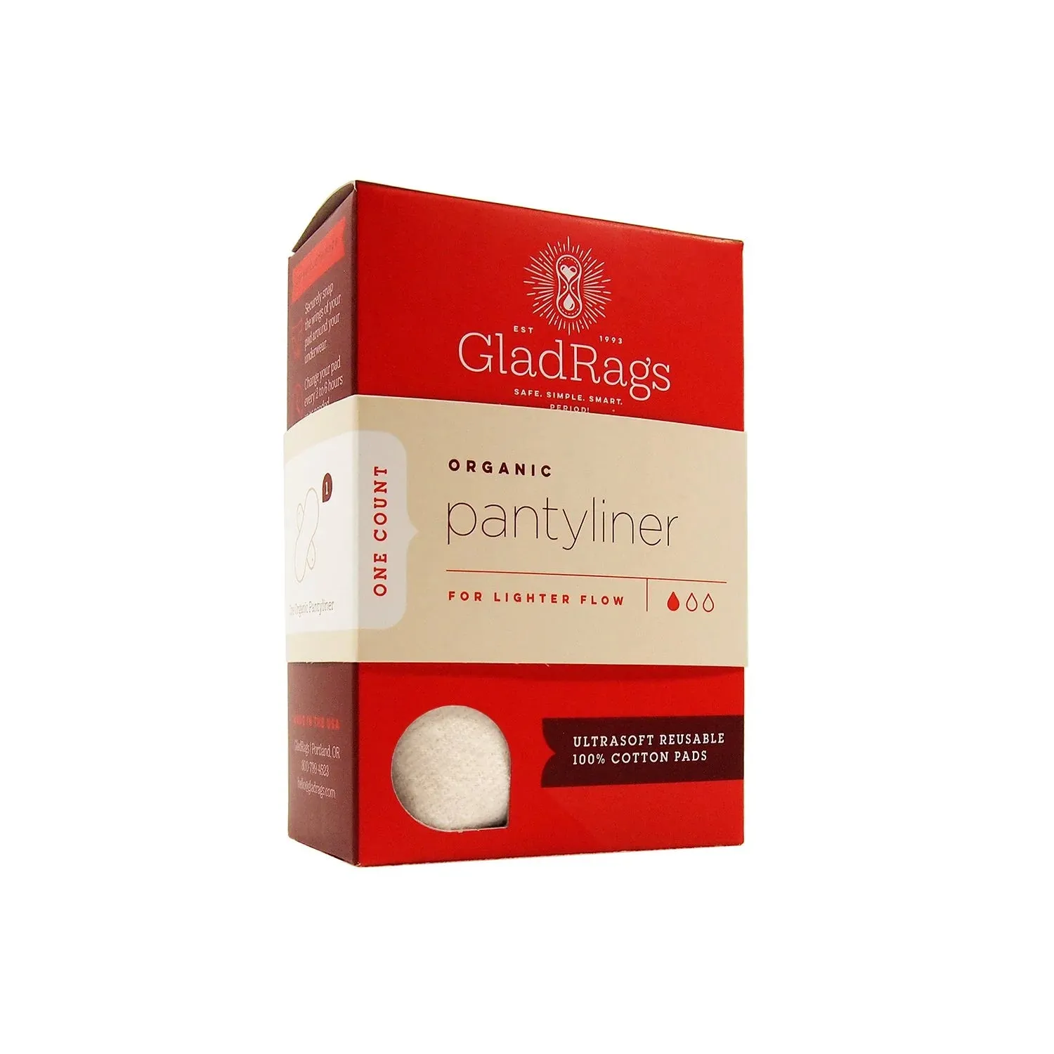 Reusable Organic Cotton Pantyliner