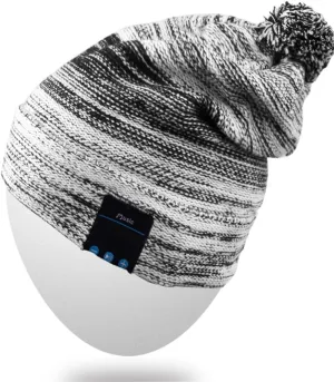Rotibox Washable Bluetooth Beanie Hat with Wireless Stereo Over Ear Headphones Headsets Earphone Speaker Hands Free