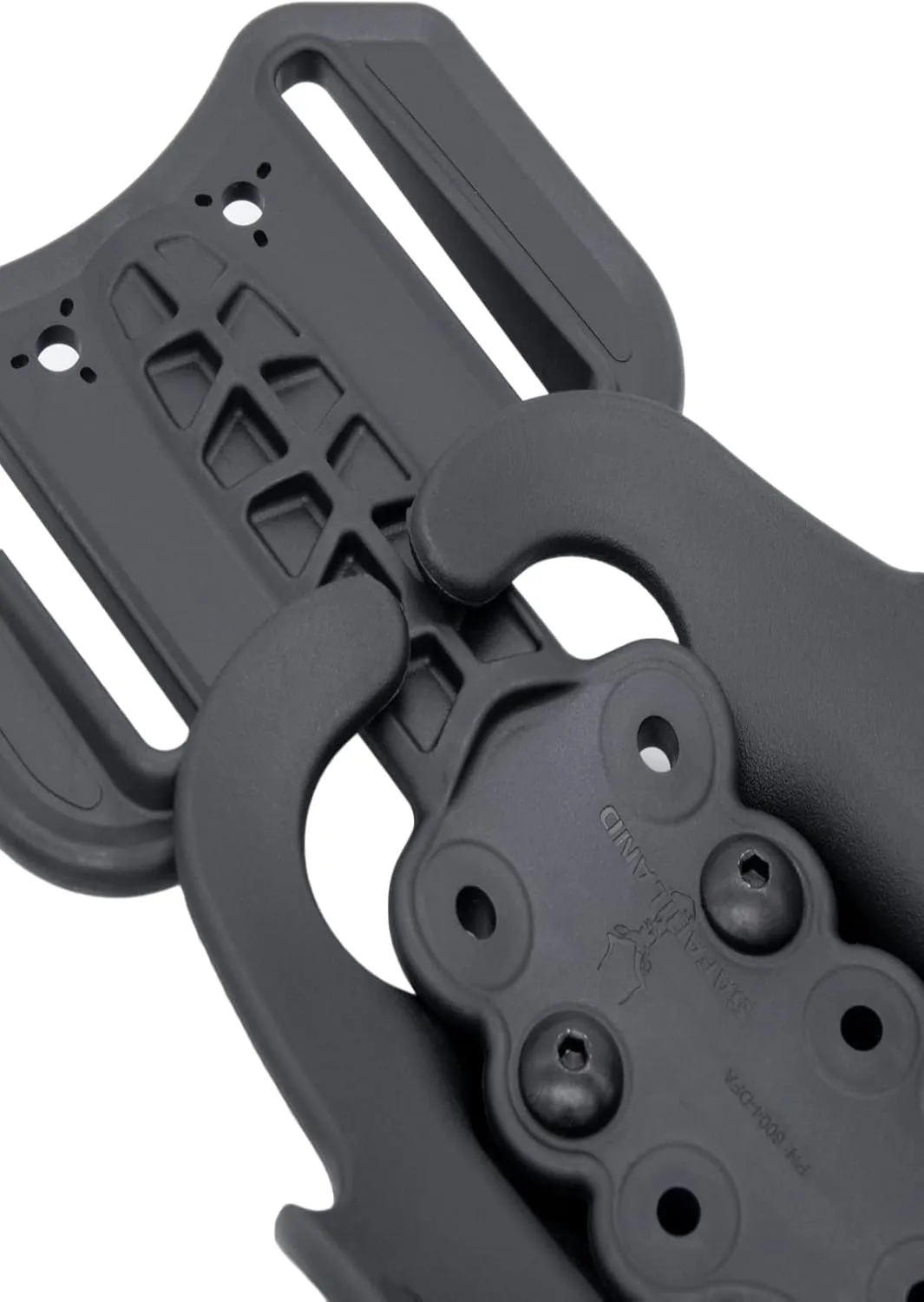 SAFARILAND Drop Flex Adapter with Single Strap Leg Shroud for Gun Holsters