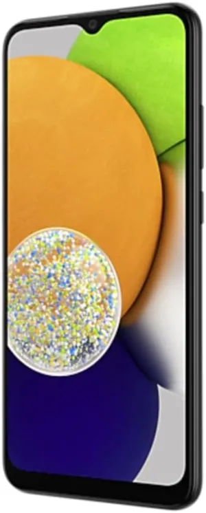 SAMSUNG Electronics Galaxy A03 Cell Phone, Factory GSM Unlocked Android Smartphone, 32GB, Long Lasting Battery, International Version (Black) (Renewed)