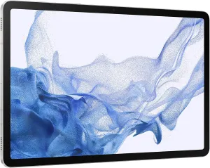 Samsung Galaxy Tab S8 Android Tablet, 11” LCD Screen, 128GB Storage, Qualcomm Snapdragon, S Pen Included, All-Day Battery Ultra Wide Camera, DeX Productivity, Silver (Renewed)