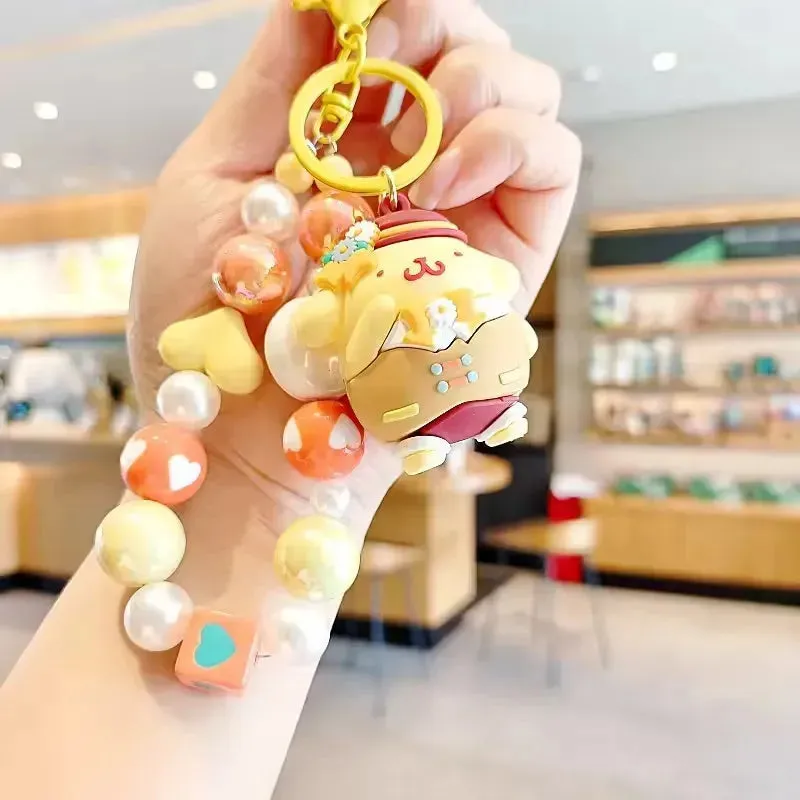 Sanrio Kawaii Pearl 3D Keychain
