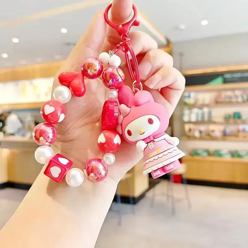 Sanrio Kawaii Pearl 3D Keychain