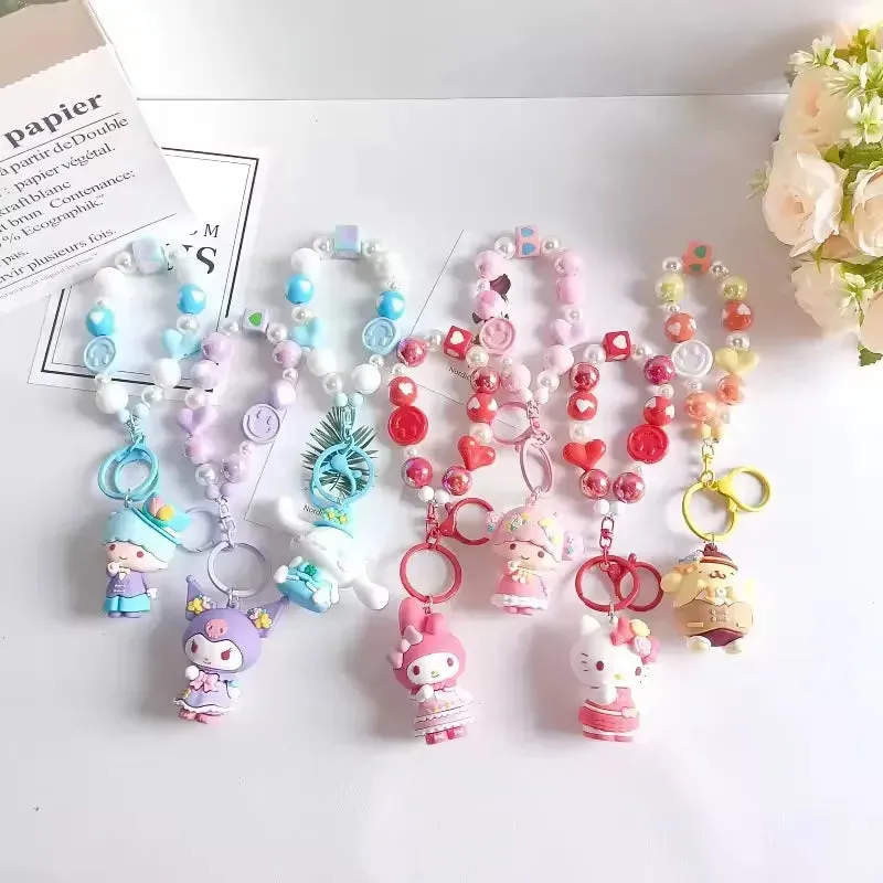 Sanrio Kawaii Pearl 3D Keychain