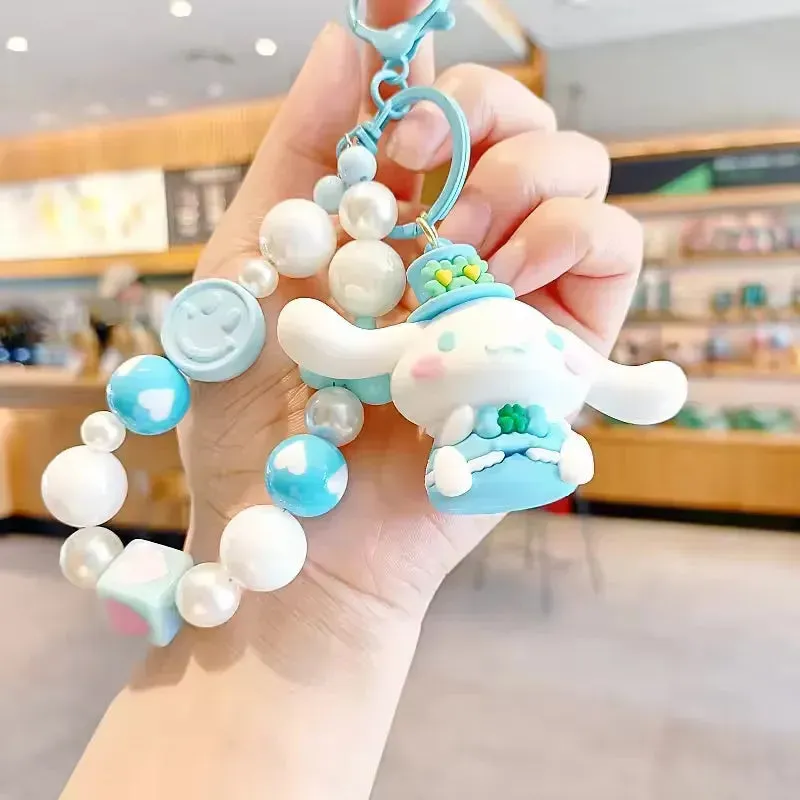 Sanrio Kawaii Pearl 3D Keychain