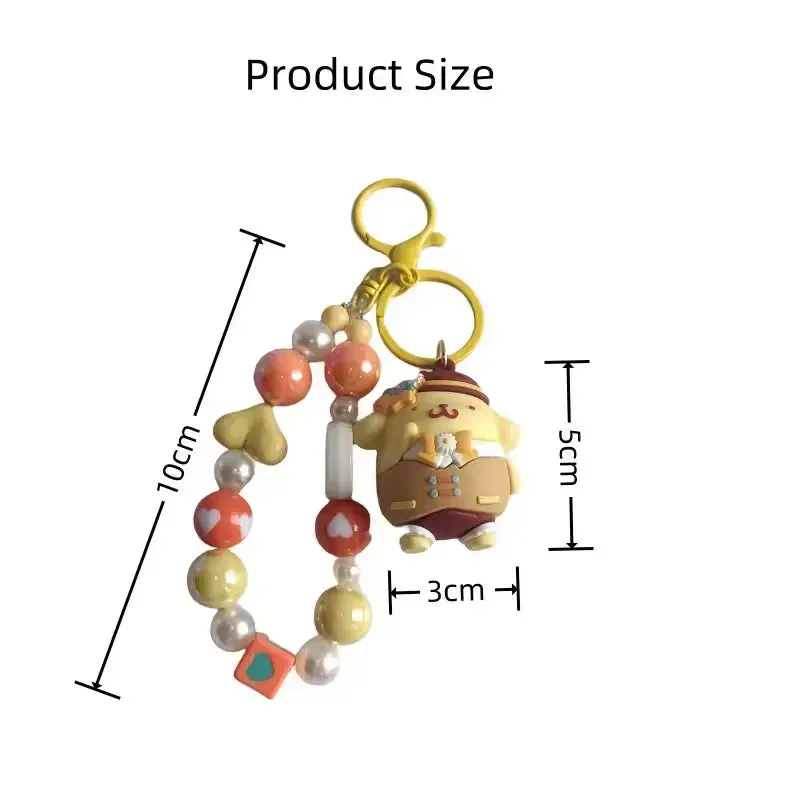 Sanrio Kawaii Pearl 3D Keychain