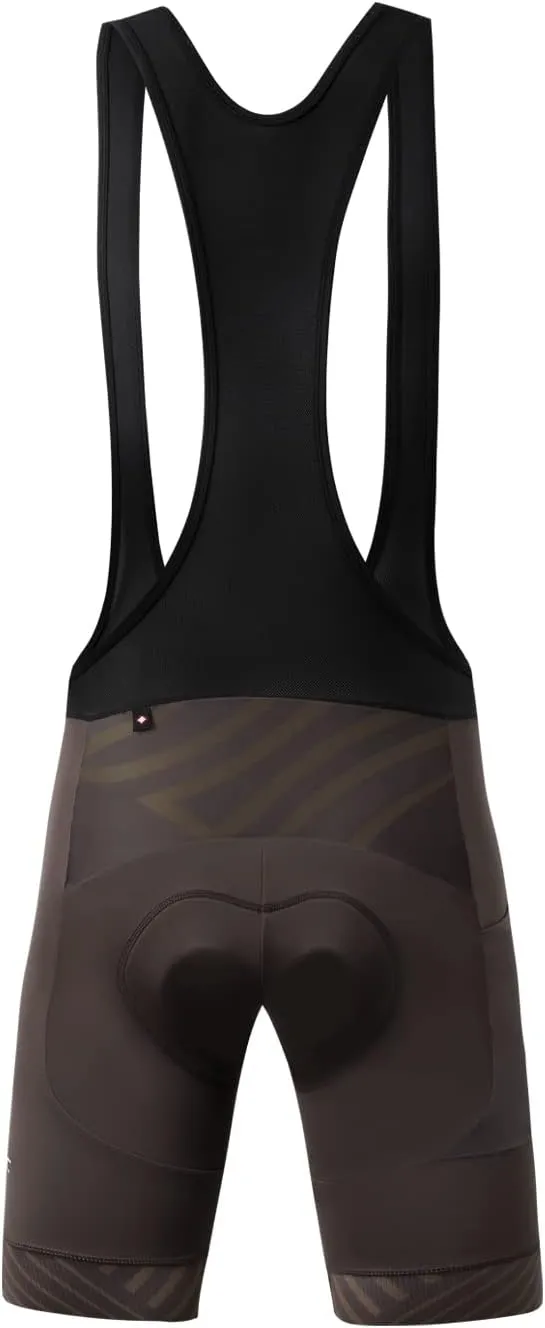 Santic Cycling Bib Shorts Men Padded Cycling Bib Tights Men Bike Bibs with Pocket