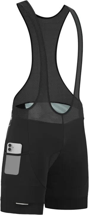Santic Cycling Bib Shorts Men Padded Cycling Bib Tights Men Bike Bibs with Pocket
