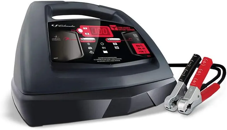 Schumacher FR01235 Battery Charger with Engine Starter, Boost, and Maintainer - 100 Amp/30 Amp, 6V/12V - for Tractors, Cars, and Trucks