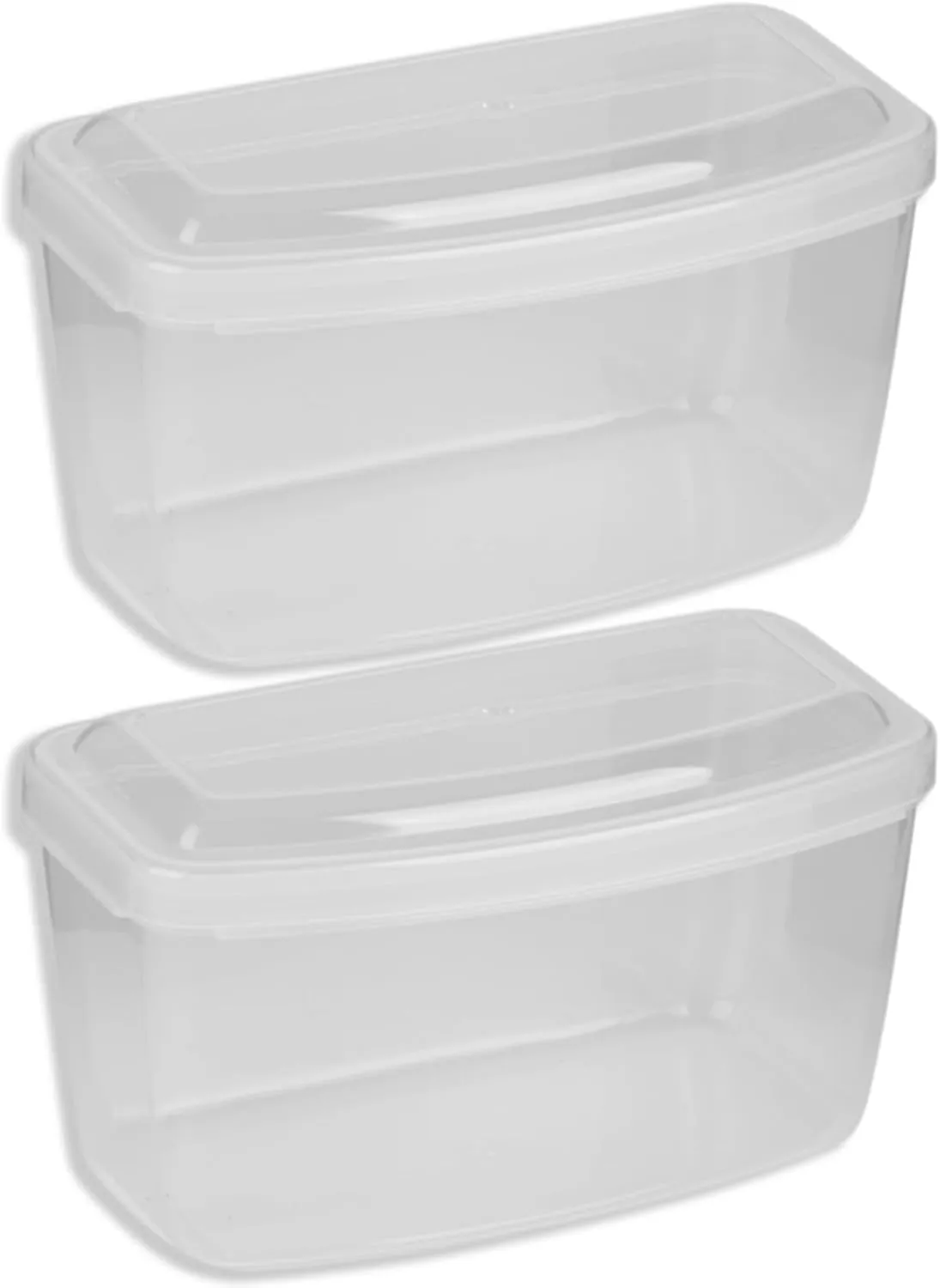Scuba Mask Box, 2Pcs PP Plastic Storage Box Swimming Glasses Box Goggles Case Outdoor Mask Container Equipment for Diving Snorkeling Equipment Storage