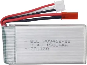 sea jump 7.4V 1500mah Lithium Battery for WLTOYS V913 Remote Control Helicopter Accessories L959 High Speed-Remote Control Car Battery WL912 RC Boat Battery