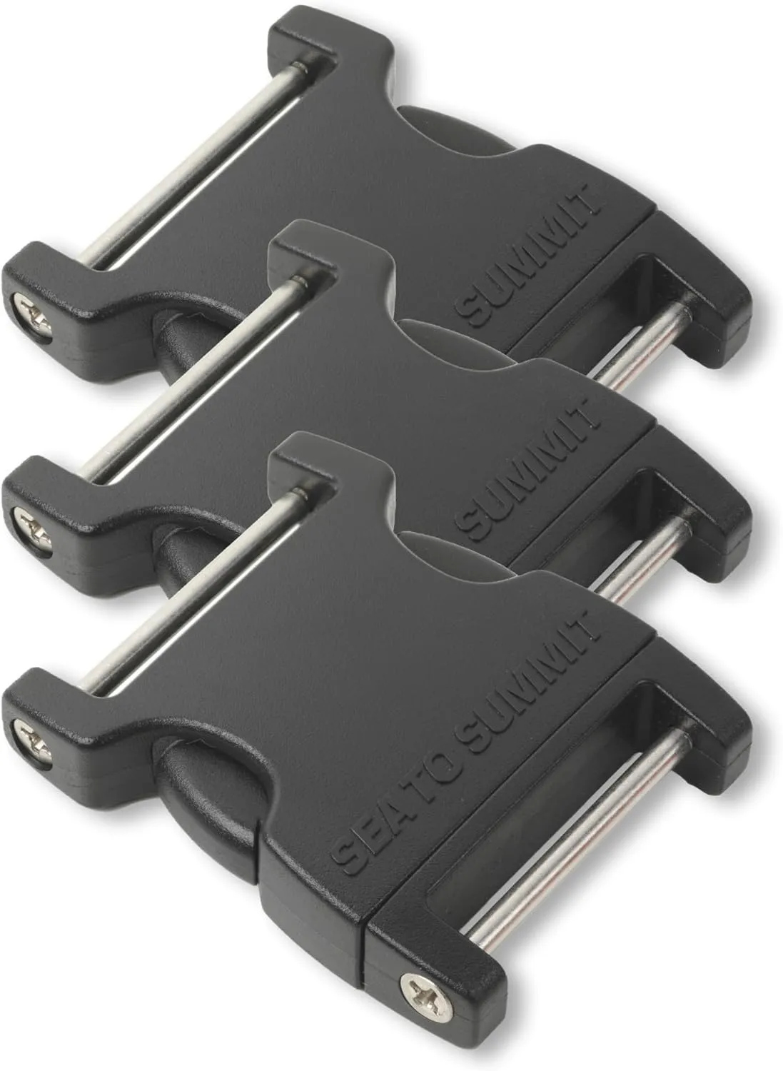 Sea to Summit Field Repair Buckle - Side Release, 2 Pin, 3-pack