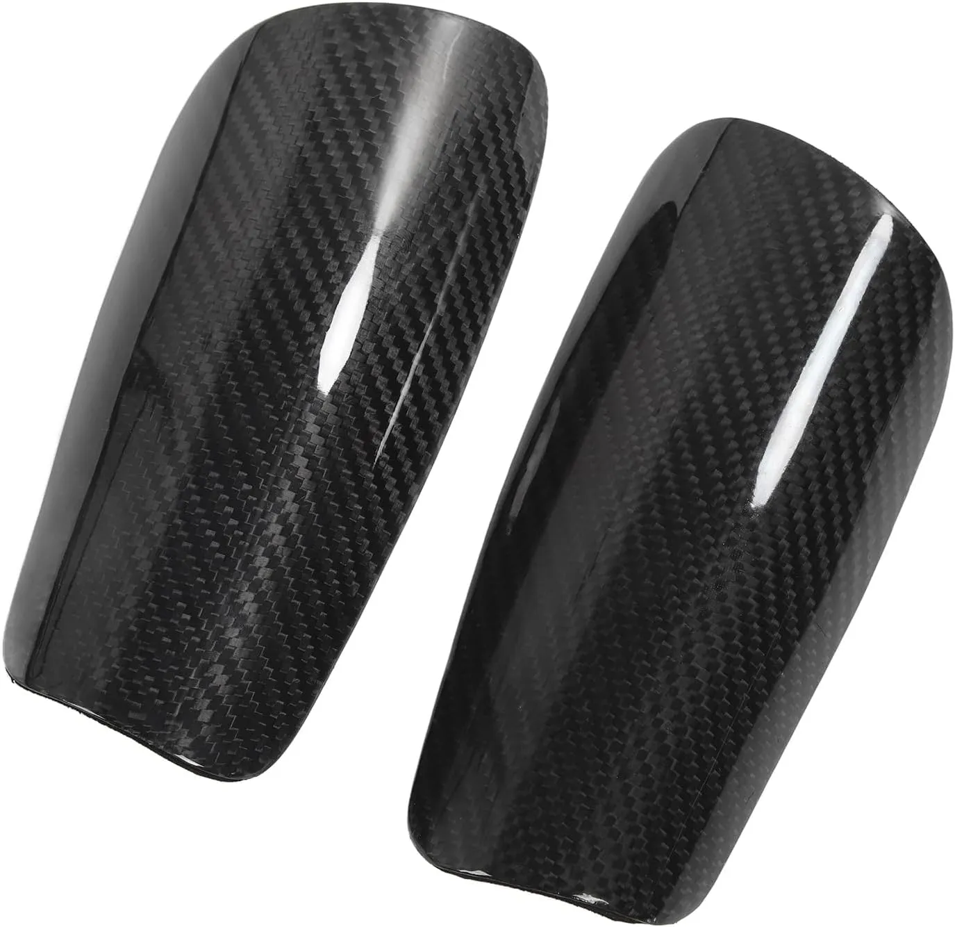 Shin Pad, Carbon Fiber Cushion Ergonomic Soccer Equipment Modern Design 1 Pair with Storage Bag for Training for Kids