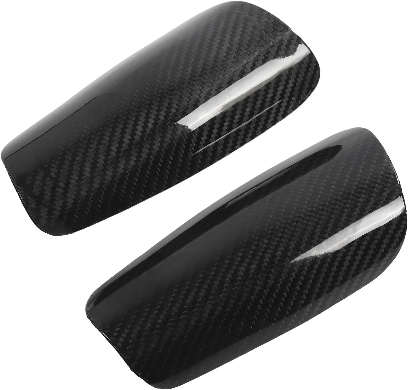 Shin Pad, Carbon Fiber Cushion Ergonomic Soccer Equipment Modern Design 1 Pair with Storage Bag for Training for Kids