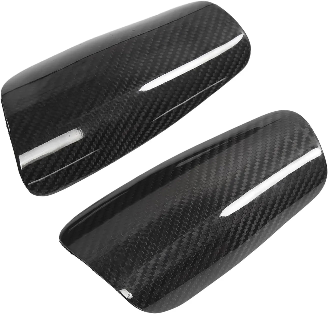 Shin Pad, Carbon Fiber Cushion Ergonomic Soccer Equipment Modern Design 1 Pair with Storage Bag for Training for Kids