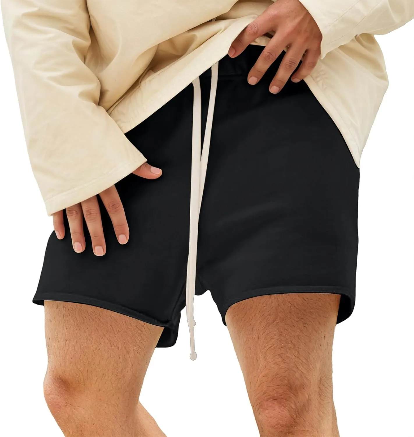 Shorts for Men Trendy Construction Trousers Swim Adult Comfortable Patterned Shorts Linen for Men Office Occasion
