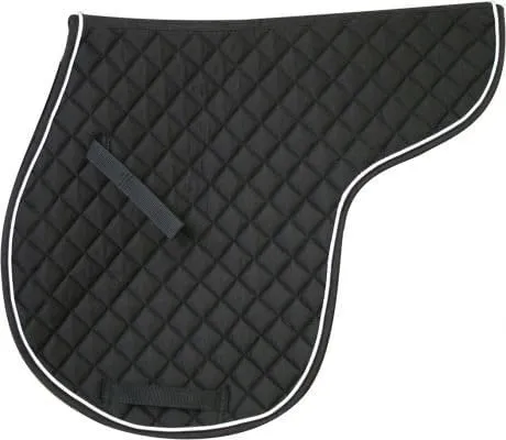 Showman Quilted English Saddle Pad
