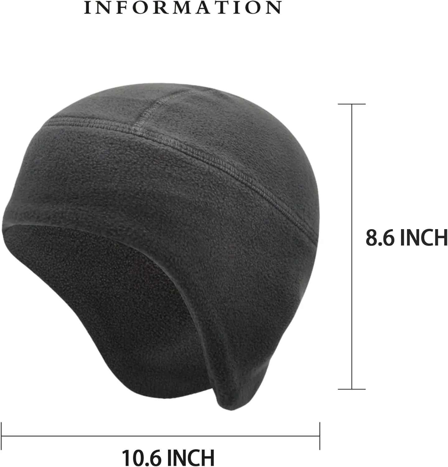 Skull Cap Helmet Liner for Men Women Thermal Lightweight Beanies Moisture Wicking