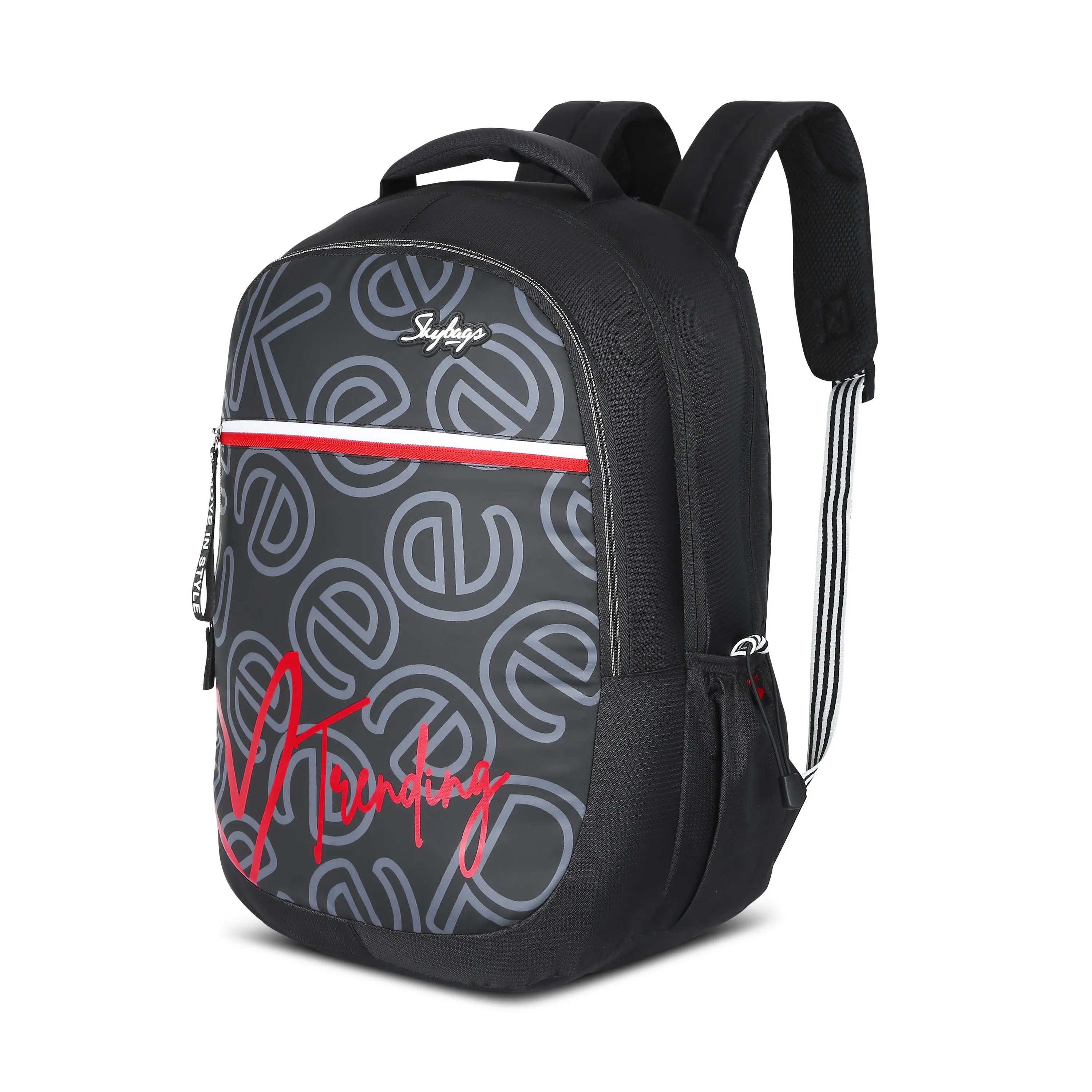 Skybags KLAN 02 SCHOOL BACKPACK BLACK