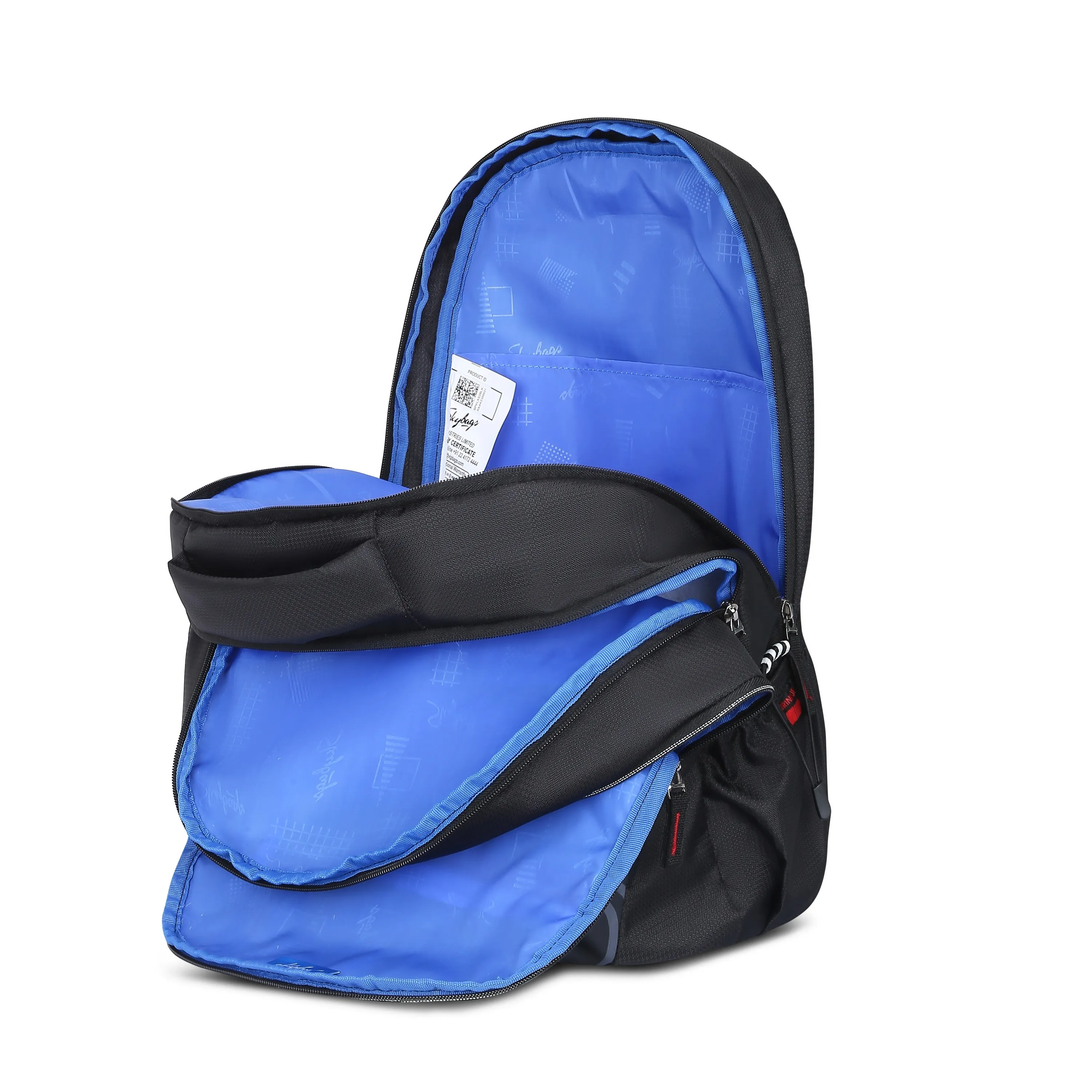 Skybags KLAN 02 SCHOOL BACKPACK BLACK