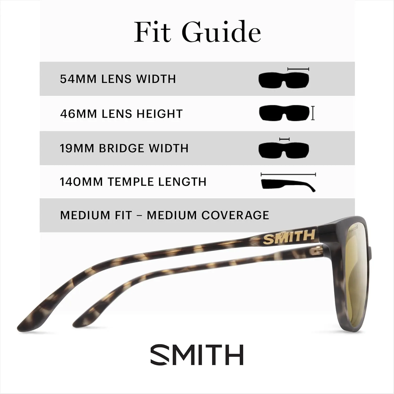 SMITH Cheetah Sunglasses with Polarized Lenses – Performance Sports Active Cat Eye Sunglasses – For Women