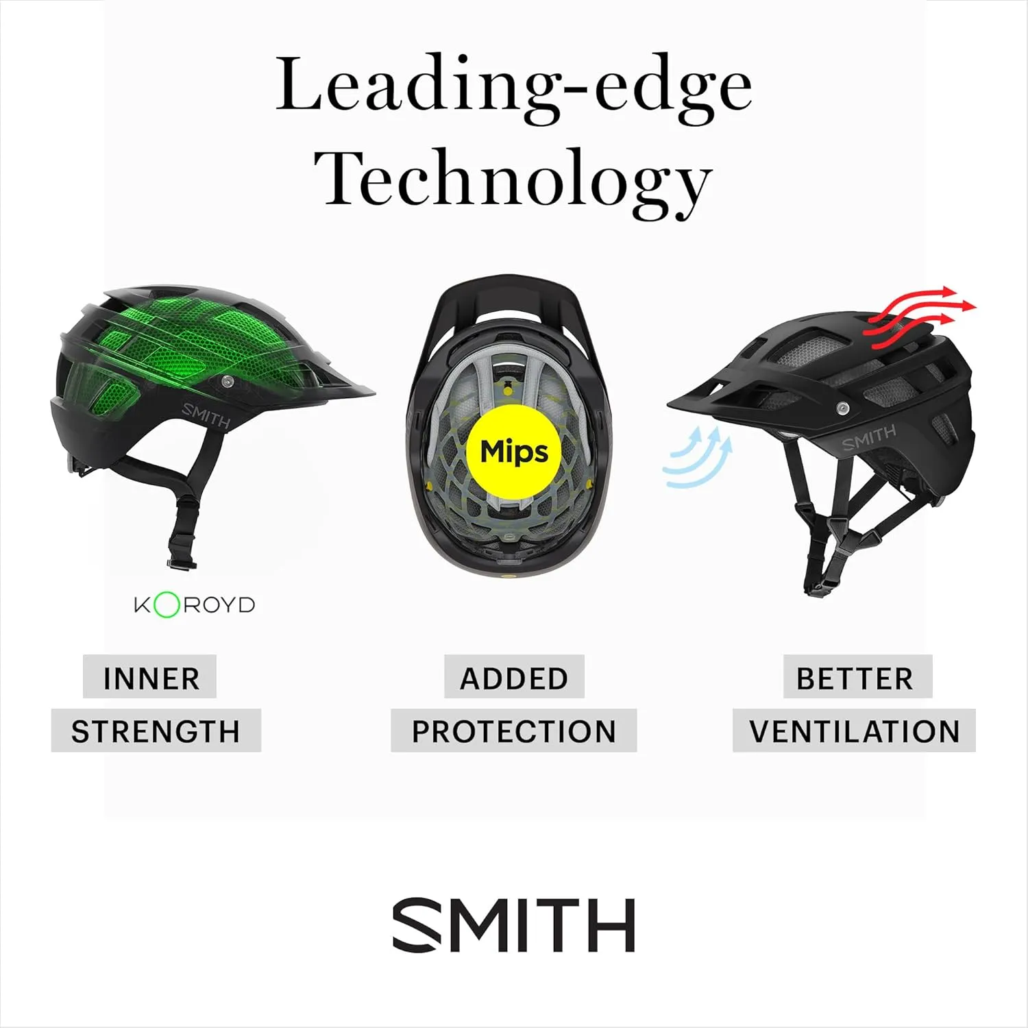 SMITH Forefront 2 MTB Cycle Helmet – Adult Mountain Bike Helmet with MIPS Technology – Lightweight Impact Protection for Men & Women – Adjustable Visor