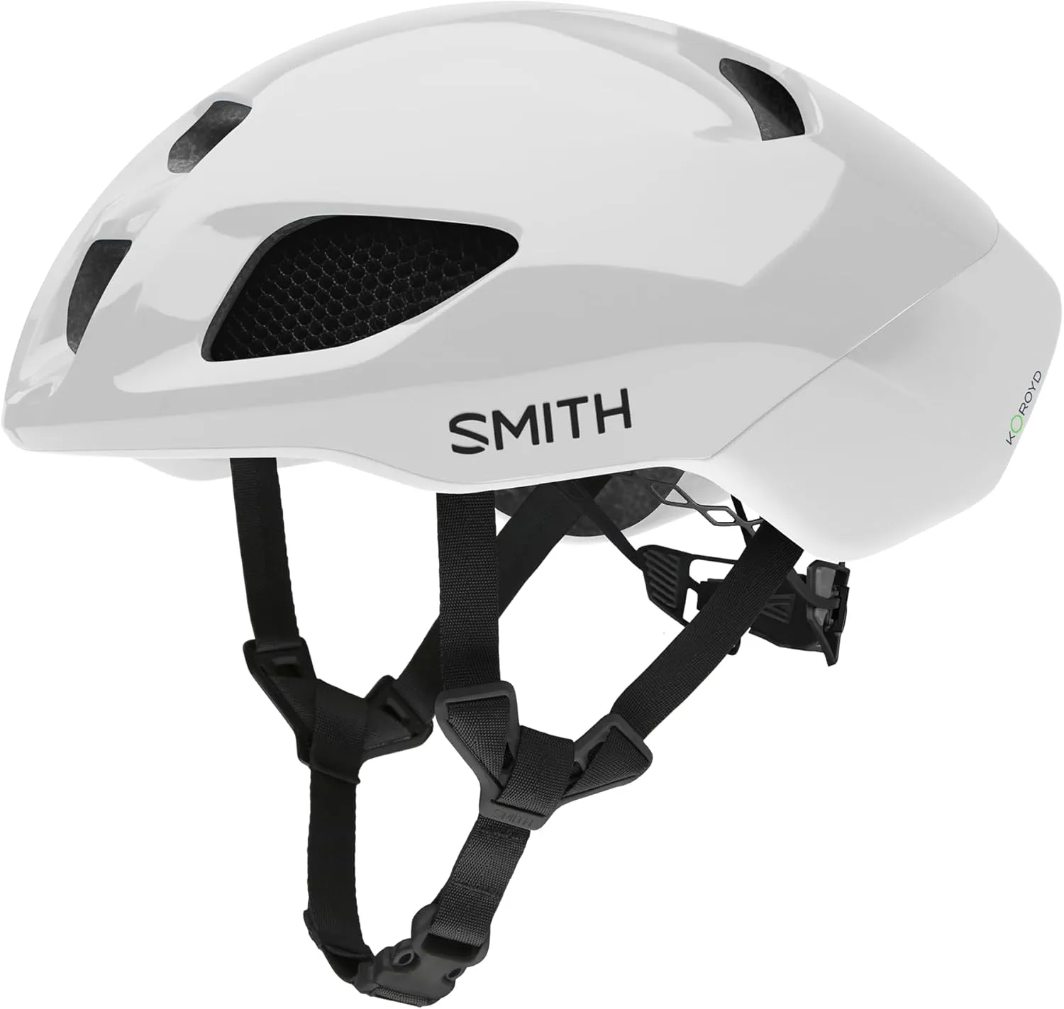 Smith Ignite Cycling Helmet – Adult Road Bike Helmet with MIPS Technology   Zonal Koroyd Coverage – Lightweight Impact Protection for Men & Women – White/Matte White, Large