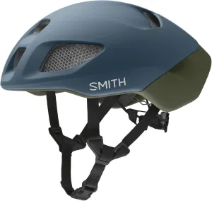 SMITH Ignite MIPS Road Cycling Helmet - Matte Stone/Moss | Small