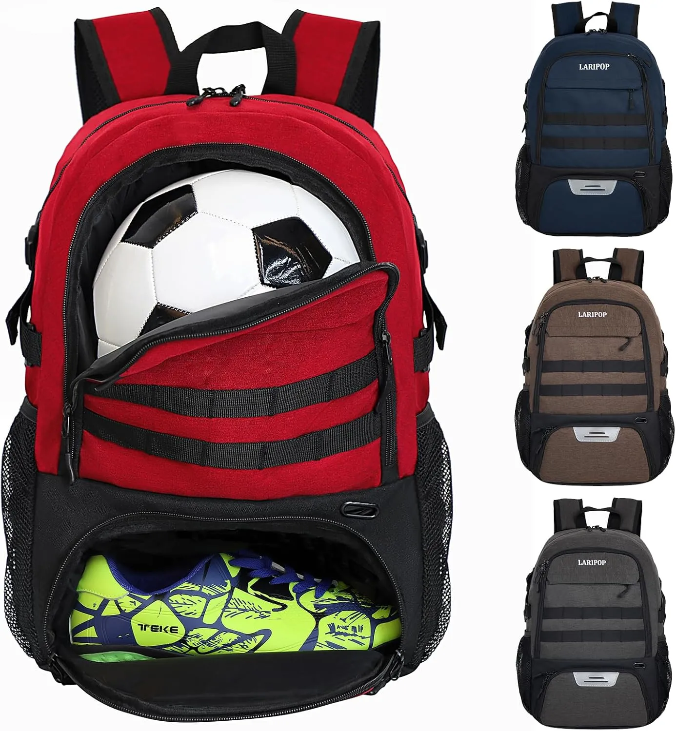 Soccer Backpack,Basketball Backpack for Basketball Accessories Training Equipment Fits Volleyball,Soccer,Sports Gifts