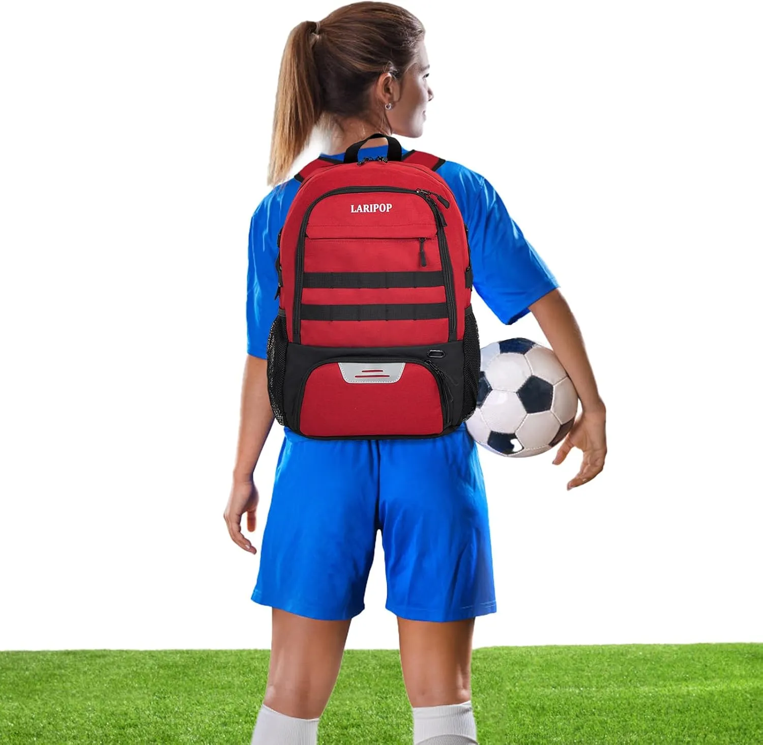 Soccer Backpack,Basketball Backpack for Basketball Accessories Training Equipment Fits Volleyball,Soccer,Sports Gifts