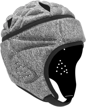 Soft Shell Flag Football Helmet for Kids Youth Adult, 7v7 Football Helmet Padded Headgear Protective Gear Head Guards Scrum Cap for Rugby Goalkeeper Special Needs Protection