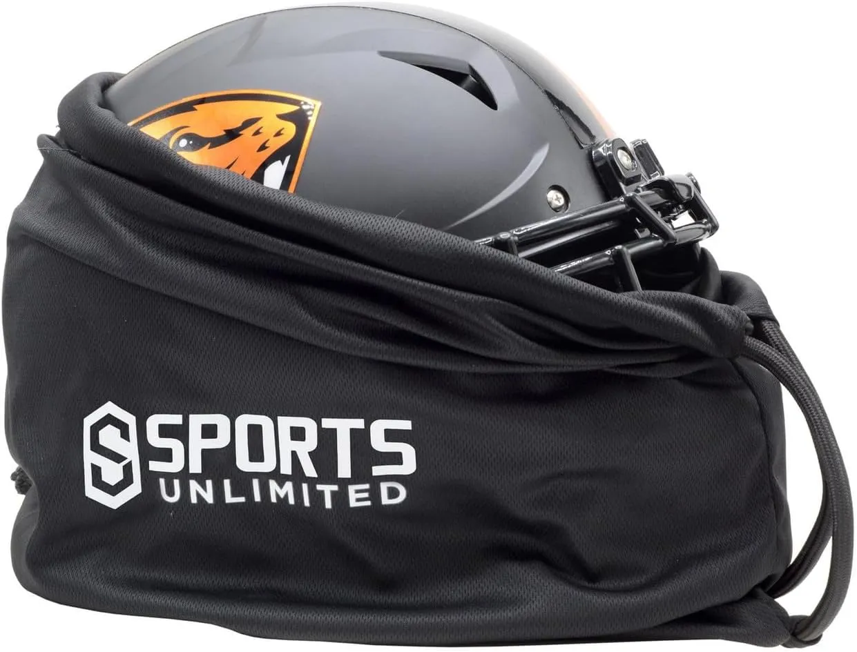 Sports Unlimited Football Helmet Bag - Lightweight Drawstring Sports Helmet Carrying Bag - Ski/Snowboard Helmet Bag - Hockey Helmet Bag - Helmet Storage Carry Bag