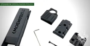 STEAMBOW POUCH FOR SPEEDLOADER incl. BELT CLIP AND MOUNT