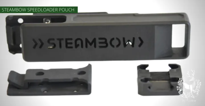 STEAMBOW POUCH FOR SPEEDLOADER incl. BELT CLIP AND MOUNT