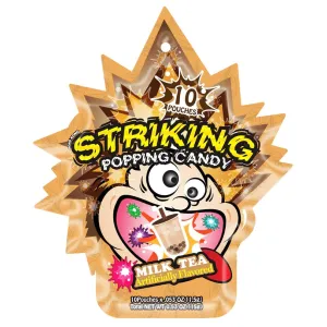 Striking Popping Candy Milk Tea 15g