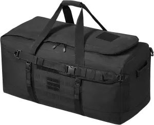 Tactical Duffle Bag 100L Gym Bag Duffle with Molle Design and Multi-mesh Bag, for workouts, cycling, gym sessions, beach trips, swimming pools, hunting, hiking, camping, and many outdoor activities