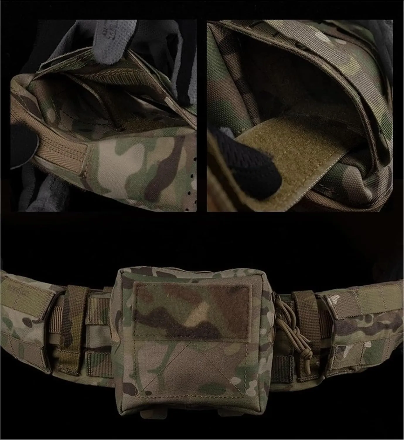 Tactical EDC Molle GP Pouch Waist Pack Camping Hunting Cartridge Bag Cycling Clutter Storage Bag