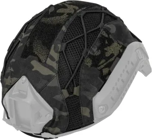 Tactical Helmet camo Cover for Fast Helmet in Size M/L, Paintball Shooting Gear - 500D Nylon -Without Helmet