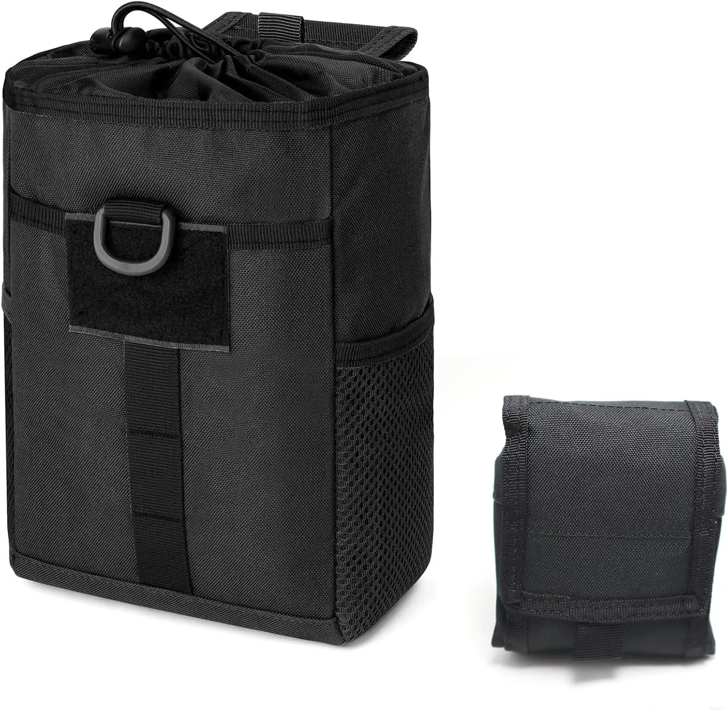 Tactical Molle Dump Pouch Roll-Up Drawstring Magazine Utility Pouch Folding Dump Bag Military Belt Ammo pouch