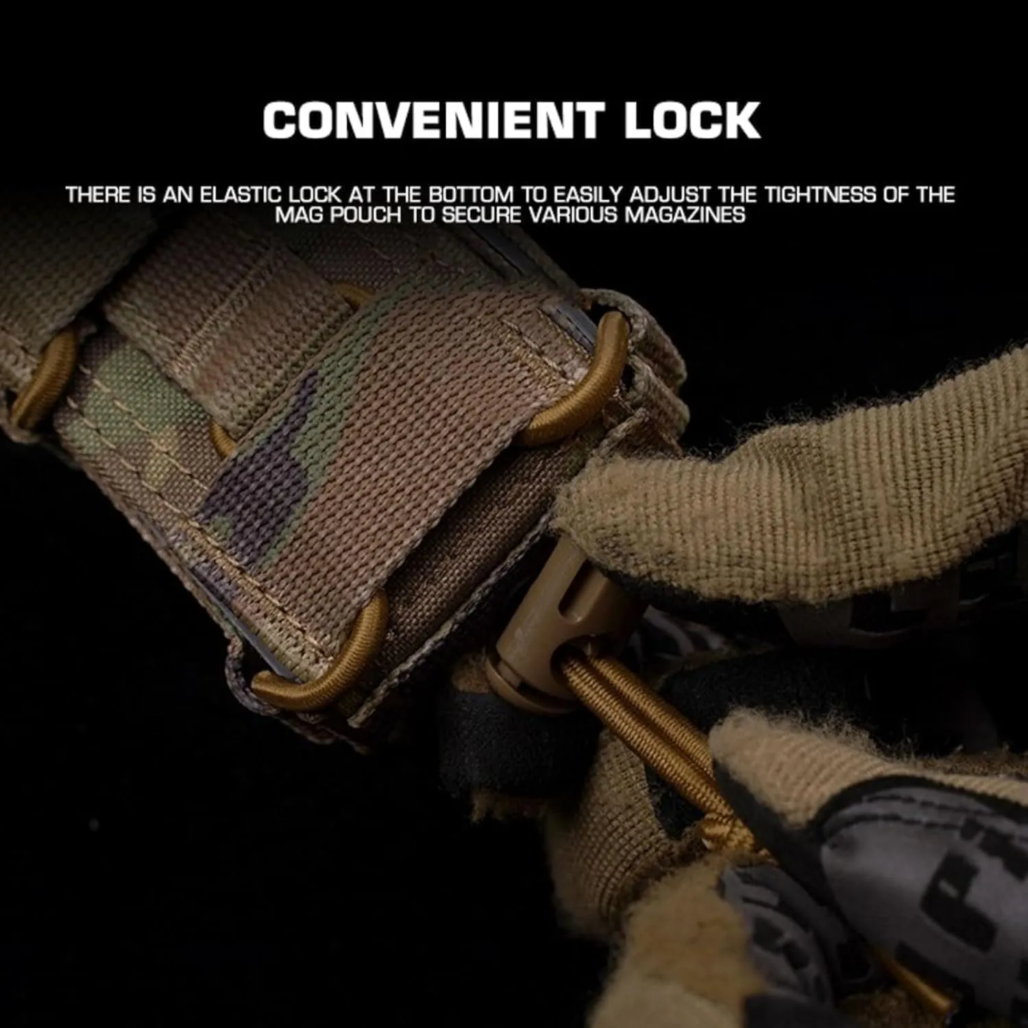 Tactical MOLLE Magazine Pouch 9mm Single Pistol Quick Release Mag Holder Bag Hunting Flashlight Holster Shooting Airsoft Gear