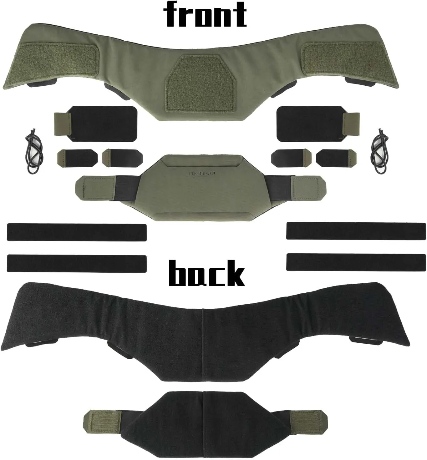 Tactical Neck Guard Collar Protector for Tactical Vest Hunting Gear Accessory Universal Neck Collar,Tactical Vest Accessories