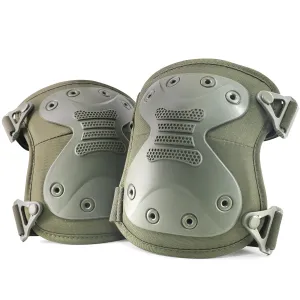 Tactical Professional Combat Knee Protective Pads Set Advanced Tactical Gear Set for Outdoor CS Paintball Game Cycling Safety Skateboarding Gear Skates Airsoft Hunting Knee Protection Guard Pads