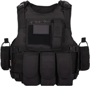 Tactical Vest Airsoft Vest Adjustable Outdoors for Man Vest