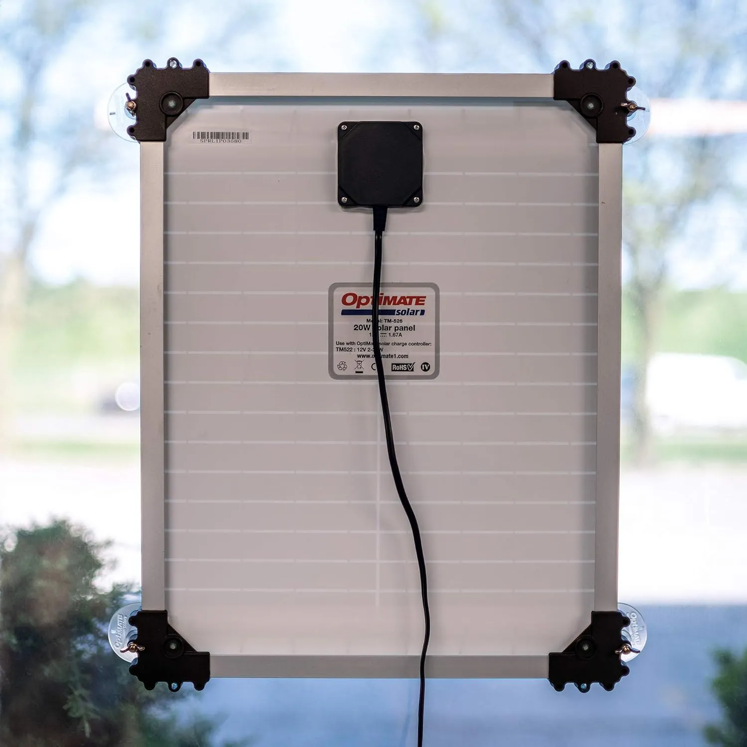 Tecmate Optimate Solar Duo 20W Travel kit, TM522-D2TK, 6-Step 12V / 12.8V 1.6A Weatherproof Solar Battery Saving Charger & maintainer
