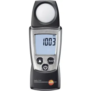 Testo 0560 0540 Pocket Pro Light Intensity Meter,  /- 3 Accuracy, 2 Type AAA Battery